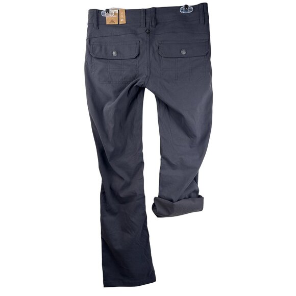 Prana Women's Halle Performance Zion Stretch Casual Pant Gray Size 4 - Picture 4 of 8